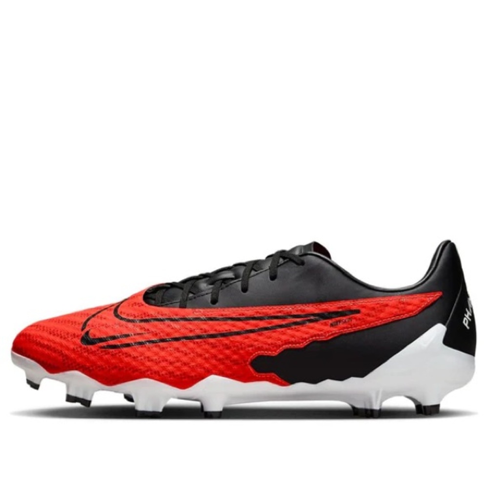 Nike Men's Red and phantom GX Black Athletic Cleats